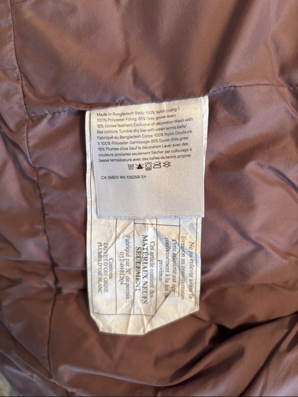 Lululemon Pack It Down Vest in Mauve Stone size 2 - Picture 8 of 11